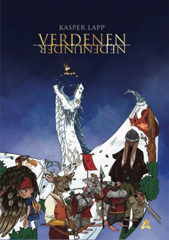 Cover for Kasper Lapp · Verdenen Nedenunder (Hardcover bog) [1. udgave] (2021)