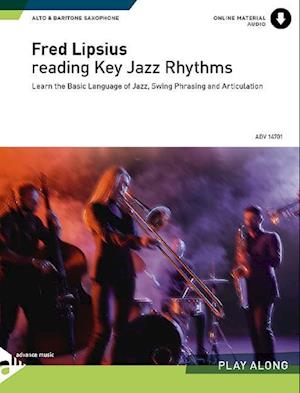 Cover for Fred Lipsius · Reading Key Jazz Rhythms - Alto &amp; Baritone Saxophone (Pamphlet) (2012)