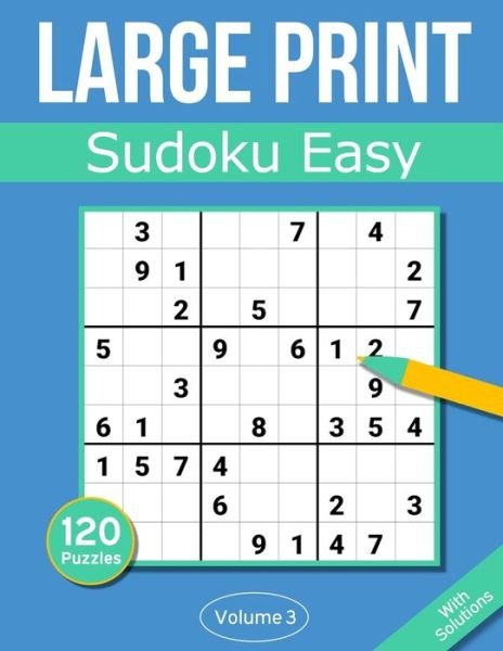 Cover for Rosenbladt · Sudoku Large Print Easy (Paperback Bog) (2020)