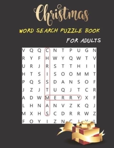 Cover for Magic Publishing · Christmas Word Search Puzzle Book for Adults Large Print (Paperback Book) (2020)