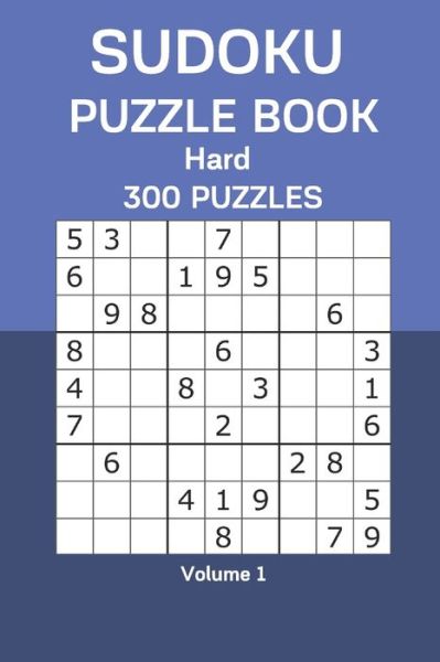 Cover for James Watts · Sudoku Puzzle Book Hard (Pocketbok) (2020)