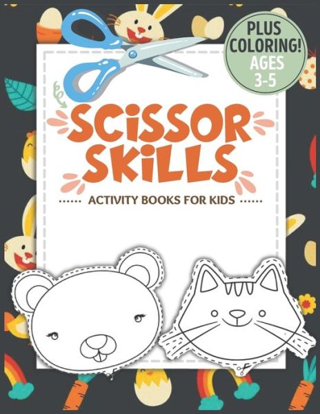 Cover for 7breaths Warrior · Scissor Skills Activity Book for Kids Ages 3-5 (Paperback Bog) (2021)