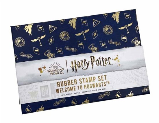 Cover for Insight Editions · Harry Potter: Welcome to Hogwarts Rubber Stamp Set (Bok) (2023)