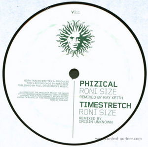 Cover for Roni Size · Physical Rmx / Timestretch Rmx (12&quot;) (2010)