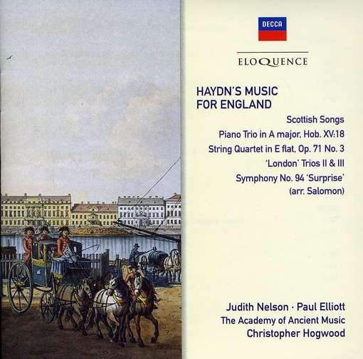 Cover for Joseph Haydn (1732-1809) · Haydn's Music For England (CD) (2011)