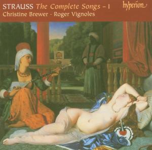 Cover for Richard Strauss · Complete Songs Vol.1 (CD) (2007)