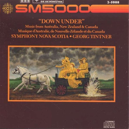 Cover for Percy Grainger  · Down Under (CD)