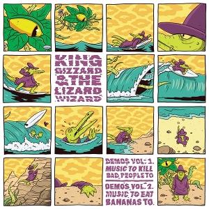 Cover for King Gizzard &amp; The Lizard Wizard · Demos Vol. 1 + Vol. 2 (LP) (2021)
