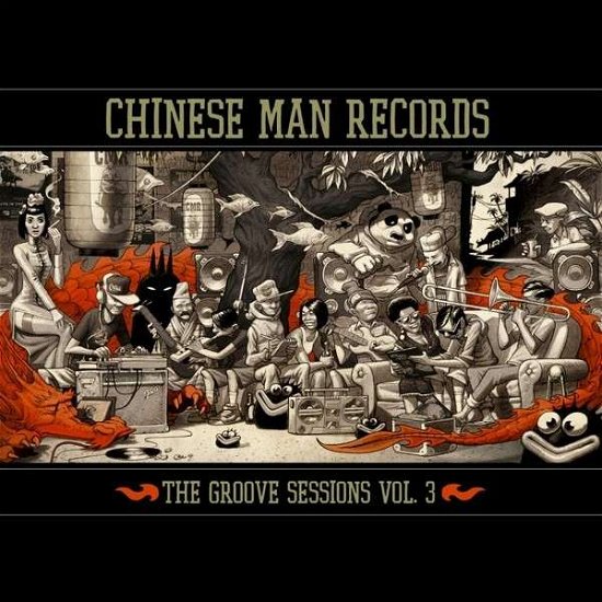 Cover for Chinese Man · Groove Sessions Vol.3 (LP) [Repress edition] (2023)