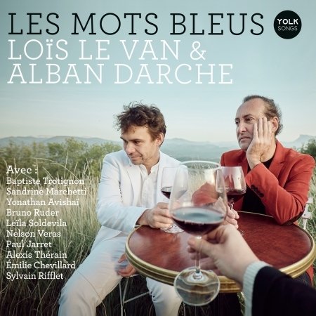Cover for Darche, Alban &amp; Lois Le Van Trio · Les Mots Bleus (CD) (2023)