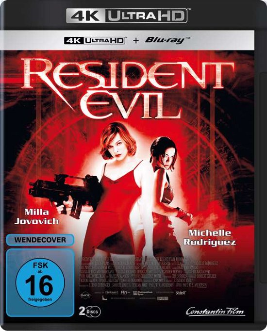 Cover for Milla Jovovich,michelle Rodriguez,eric Mabius · Resident Evil (4K UHD Blu-ray) (2021)