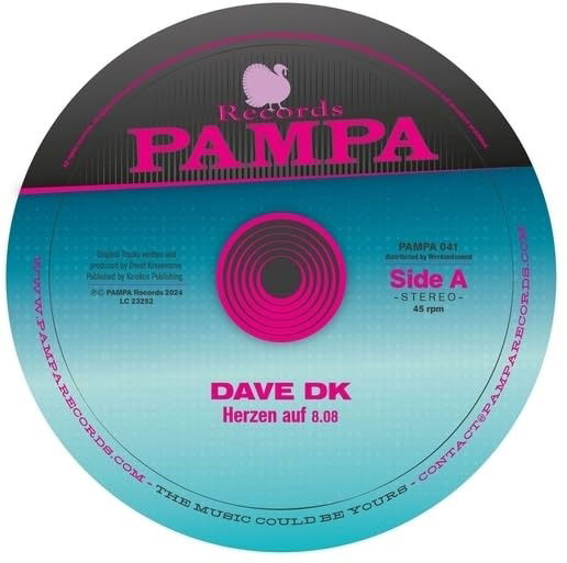 Cover for Dave Dk · Herzen Auf EP (LP) (2024)