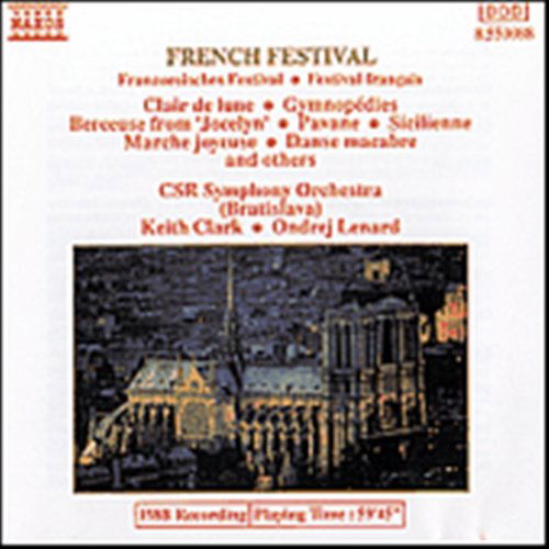 Cover for Clark / Lenard / Tsch.-slovak Rso · French Festival (CD) (1991)