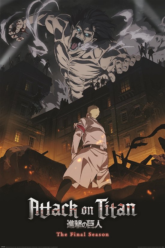 Cover for Attack On Titan: Pyramid · ATTACK ON TITAN S4 - Eren Onslaught - Poster 61x91 (Leksaker)