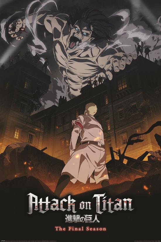 Cover for Attack On Titan: Pyramid · ATTACK ON TITAN S4 - Eren Onslaught - Poster 61x91 (Leketøy)