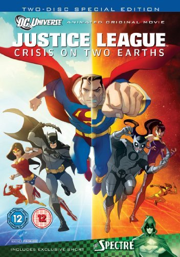 Cover for Justice Leaguecrsis 2 Earths Dvds · DC Universe Movie - Justice League - Crisis On Two Earths (DVD) (2013)