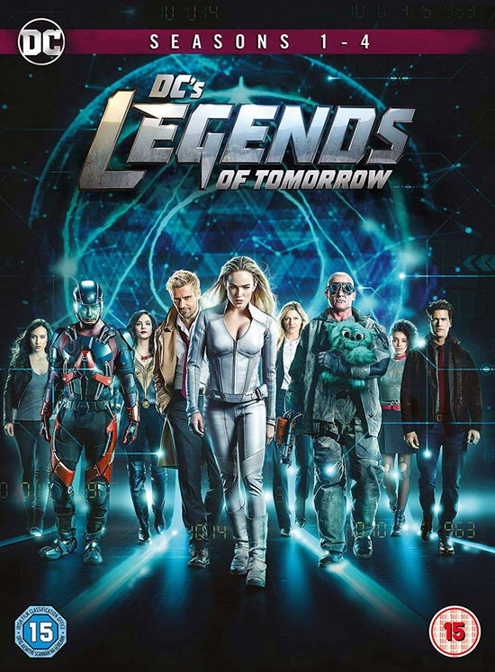 Cover for Dc Legends of Tom S14 Dvds · DC Legends Of Tomorrow Season 1 to 4 (DVD) (2019)