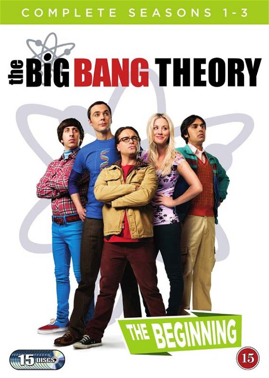 Sæson 1-3 - The Big Bang Theory - Filme -  - 5051895388884 - 3. November 2014