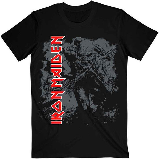 Cover for Iron Maiden · Iron Maiden Unisex T-Shirt: Hi-Contrast Trooper (T-shirt) [size S] [Black - Unisex edition] (2013)