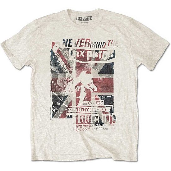 Cover for Sex Pistols - The · The Sex Pistols Unisex T-Shirt: 100 Club (T-shirt) [size S] [Neutral - Unisex edition] (2020)