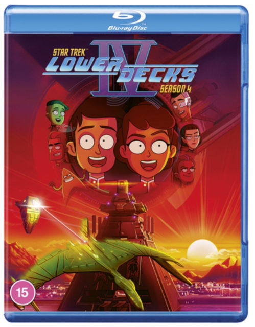 Cover for Star Trek Lower Decks Season 4 BD · Star Trek - Lower Decks Season 4 (Blu-ray) (2024)