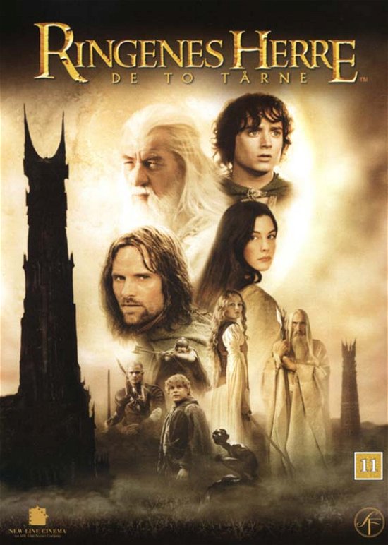 Ringenes herre: De to tårne (2002) [DVD] - Ringenes Herre 2 - Filme - HAU - 5706710068884 - 25. September 2023