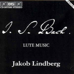 Cover for Bach / Lindberg · Lute Music (CD) (1994)