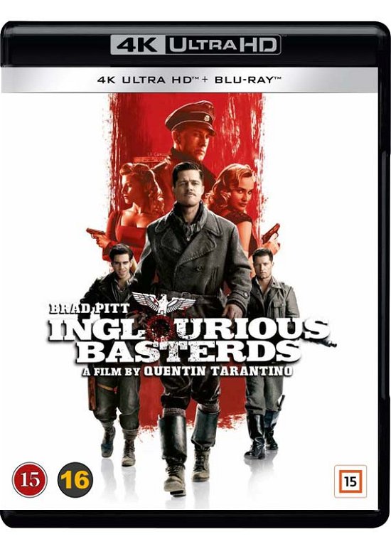 Cover for Inglourious Basterds (4k) (4K Ultra HD) (2021)