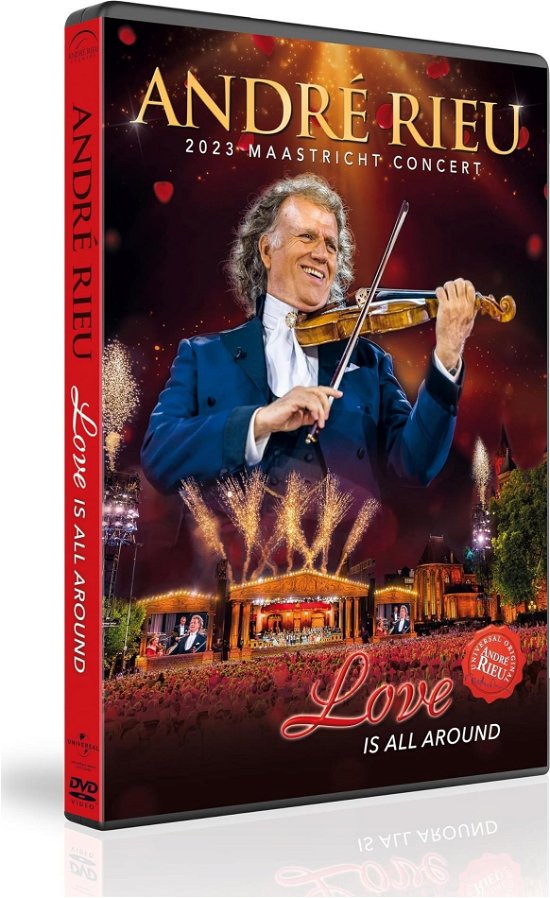 Cover for Andre Rieu · Love Is All Around (DVD) (2024)
