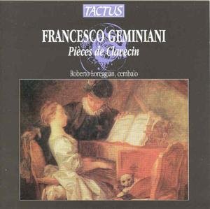 Cover for F. Geminiani · Pieces De Clavecin (CD) (2012)