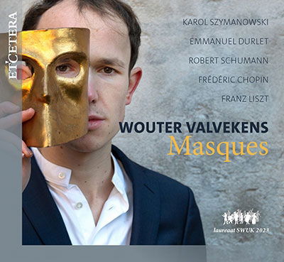 Cover for Wouter Valvekens · Masques (CD) (2023)