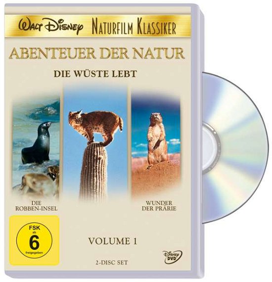 Cover for Die Wüste lebt - Naturfilm Klassiker 1 [2 DVDs] (DVD) (2012)