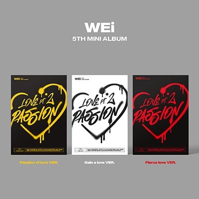 Cover for Wei · Love Pt.2 Passion (CD + Merch) (2022)