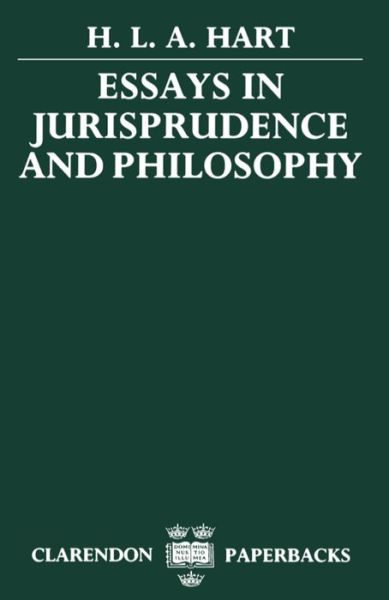 Cover for H. L. A. Hart · Essays in Jurisprudence and Philosophy (Paperback Book) (1983)