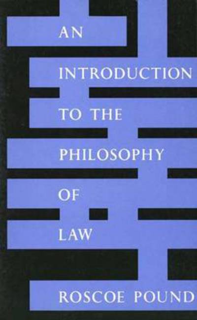 Cover for Roscoe Pound · An Introduction to the Philosophy of Law - The Storrs Lectures Series (Paperback Book) [Revised edition] (1959)