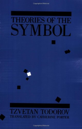 Cover for Tzvetan Todorov · Theories of the Symbol (Paperback Bog) (1984)