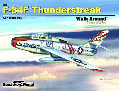 Cover for Ken Neubeck · F-84f Thunderstreak Walk Around (Paperback Bog) (2008)