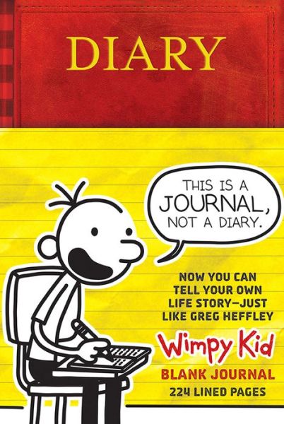 Diary of a Wimpy Kid Blank Journal - Jeff Kinney - Livres - Harry N. Abrams - 9781419728884 - 1 août 2017