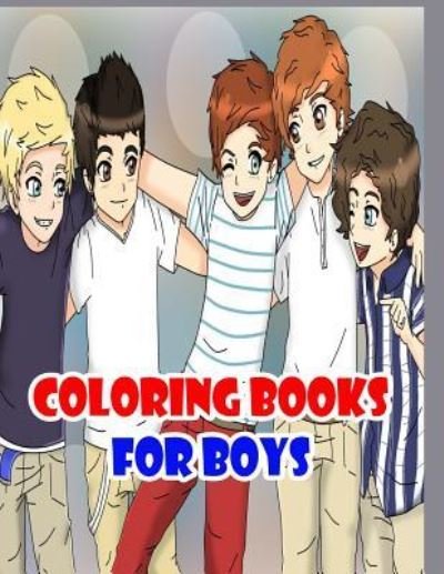 Cover for Gala Publication · Coloring Books For Boys (Paperback Book) (2015)