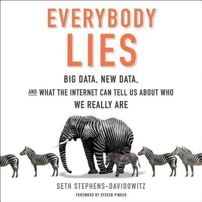 Cover for Seth Stephens-Davidowitz · Everybody Lies; Big Data, New Data, and What the Internet Reveals About Who We Really Are (CD) (2017)