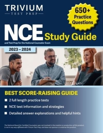 Cover for Simon · NCE Study Guide 2023-2024 (Book) (2023)