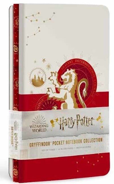 Cover for Insight Editions · Harry Potter: Gryffindor Constellation Sewn Pocket Notebook Collection - HP Constellation (Paperback Book) (2020)