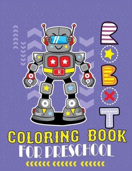 Cover for Second Language Journal · Robot coloring book Preschool (Taschenbuch) (2019)