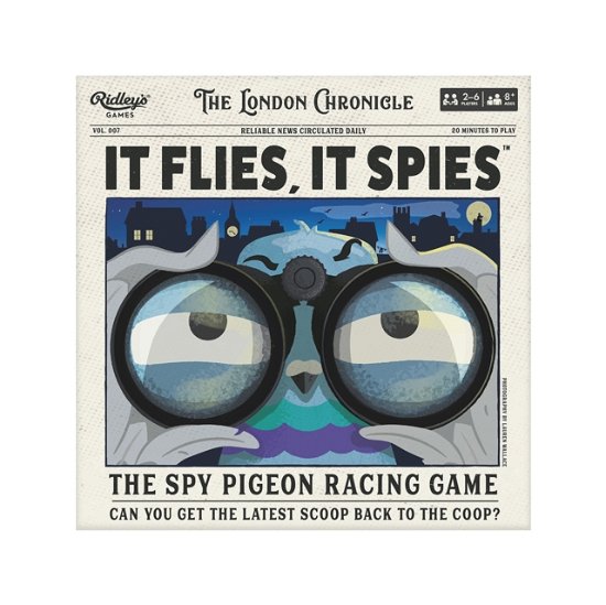 It Flies, It Spies - Ridley's Games - Gesellschaftsspiele - Chronicle Books - 9781797231884 - 8. August 2024