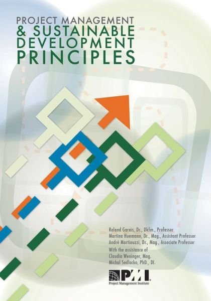 Cover for Project Management Institute · Project management and sustainable development principles (Pocketbok) (2013)
