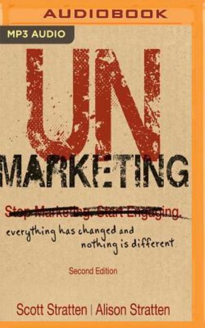 Cover for Scott Stratten · Unmarketing (CD) (2018)