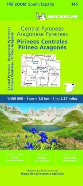 Pyrenees Central - Zoom Map 145 - Michelin - Bøger - Michelin Editions des Voyages - 9782067258884 - 26. oktober 2023