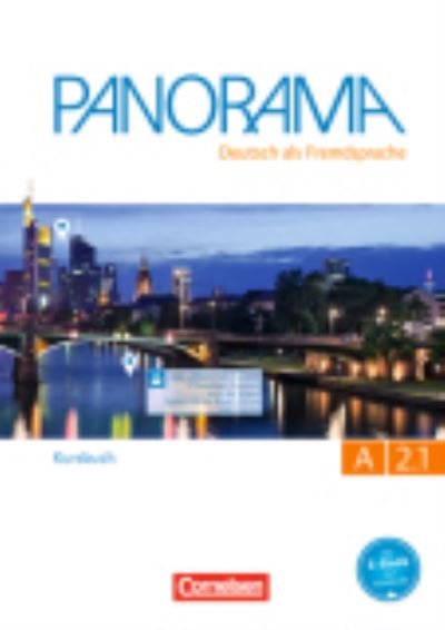 Cover for Panorama in Teilbanden: Kursbuch A2.1 (Taschenbuch) (2015)