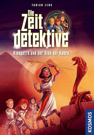 Cover for Fabian Lenk · Die Zeitdetektive, 1, Kleopatra und der Biss der Kobra (Book) (2024)