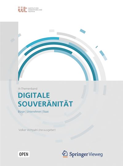 Cover for Digitale Souveranitat: Burger, Unternehmen, Staat (Hardcover Book) (2018)